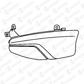 COVIND Placa deflectora de aire, cabina 146/167