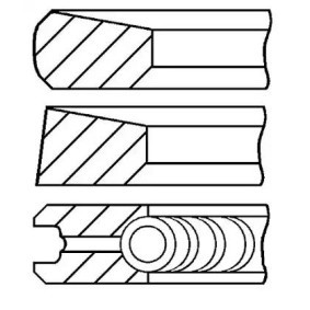 Spletna trgovina z GOETZE ENGINE Komplet batnih obrockov 08-287100-00