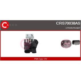 CASCO Voorweerstand, elektromotor koelventilator CRS70038AS