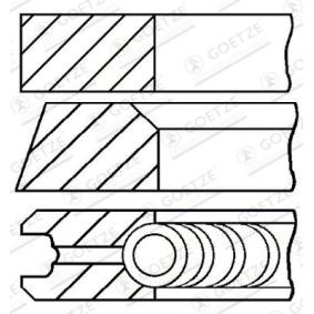 GOETZE ENGINE Jeu de segments de pistons 08-318700-10
