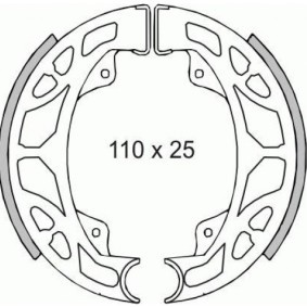 RMS Brake Lining, drum brake 22 512 0350