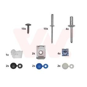 VAN WEZEL Kit d'assemblage, pare-chocs 0969794