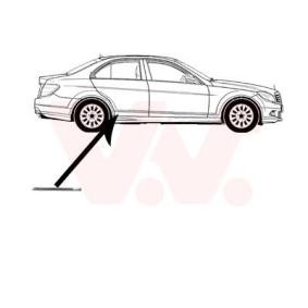 VAN WEZEL Listón embellecedor / protector, puerta 3091426