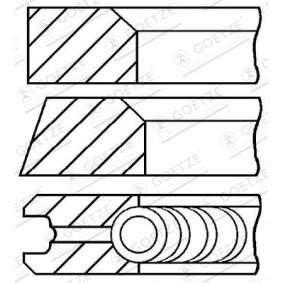 Купить GOETZE ENGINE Комплект поршневых колец 08-743100-00