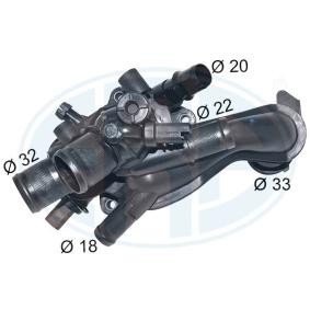 ERA Kühlwasserthermostat Öffnungstemperatur: 105°C, mit Dichtung, mit Sensor, mit Kabel, Kunststoff, mit Gehäuse 350570A