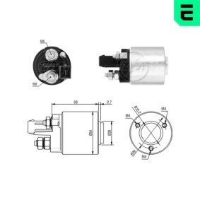 ERA Interruptor electromagnético, motor de arranque ZM5492