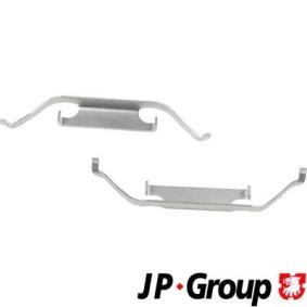 JP GROUP Kit d'accessoires, plaquette de frein à disque 1464004510