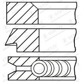Купить GOETZE ENGINE Комплект поршневых колец 08-106500-00