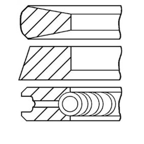 Spletna trgovina z GOETZE ENGINE Komplet batnih obrockov 08-114700-00