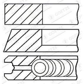 GOETZE ENGINE Kolbenringsatz 08-139500-00