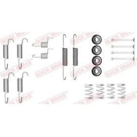 QUICK BRAKE Kit d'accessoires, mâchoires de frein de stationnement 105-0025