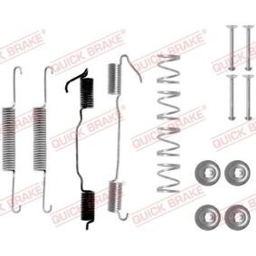 QUICK BRAKE Kit d'accessoires, mâchoire de frein 105-0501