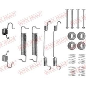 QUICK BRAKE Accessory Kit, brake shoes 105-0780