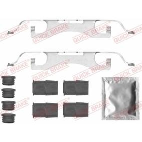 QUICK BRAKE Kit de accesorios, pastillas de frenos 109-0049