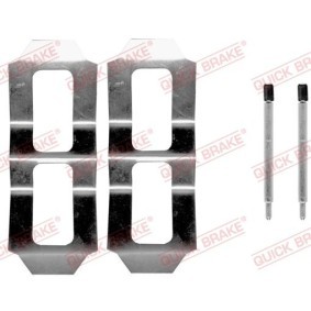 QUICK BRAKE Kit d'accessoires, plaquette de frein à disque 109-0987