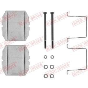 QUICK BRAKE Kit de accesorios, pastillas de frenos 109-1053