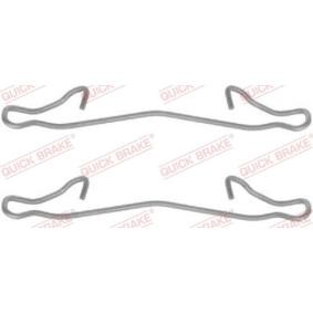 QUICK BRAKE Kit de acessórios, pastilhas de travão 109-1121
