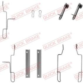 QUICK BRAKE Kit de accesorios, pastillas de frenos 109-1188