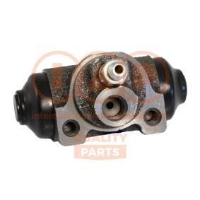 IAP QUALITY PARTS Radbremszylinder 17,5 mm, hinten, beidseitig, Gusseisen, M10x1,0 703-03042
