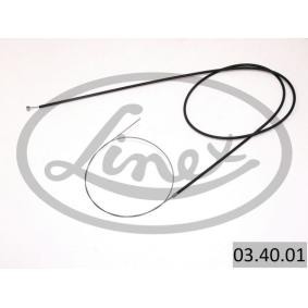 LINEX Cavo comando cofano motore 03.40.01