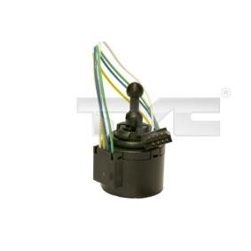 TYC Elemento de ajuste, regulação do alcance dos faróis 20-0655-MA-1