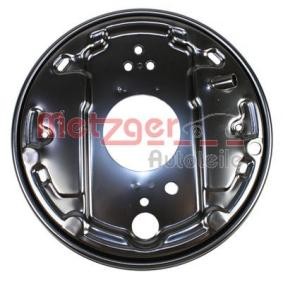 METZGER Disco portafreno 6117006