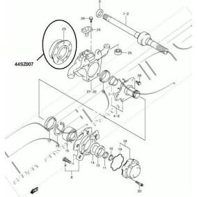 RED-LINE Dichtung, Differential 44SZ007