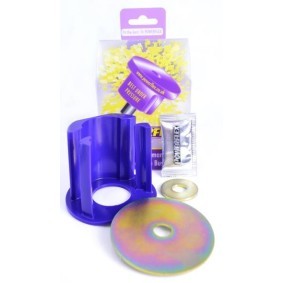 Powerflex Motorlager oben, unten, PU (Polyurethan), violett PFF85-504P