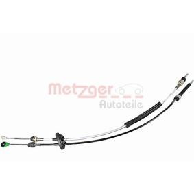 METZGER Kabel, manuel gearkasse 3150260
