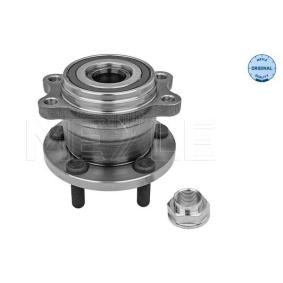 MEYLE Wheel Hub 45x107, Rear Axle, with integrated wheel bearing, with integrated magnetic sensor ring 34-14 752 0000