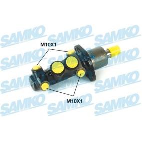 SAMKO Hauptbremszylinder Kolben-Ø: 22,2 mm, Gusseisen, 10 X 1 (4) P16690