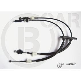 B CAR Kabel, manuel gearkasse 001FT867