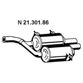 VEGAZ Einddemper BS-262