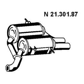 VEGAZ Einddemper BS-263