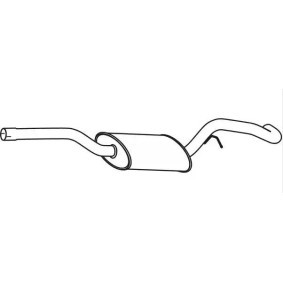 originalios Ford FUSION VEGAZ Vidurinis duslintuvas FS-736