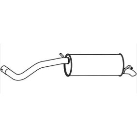 VEGAZ Silencieux arrière SKS-151