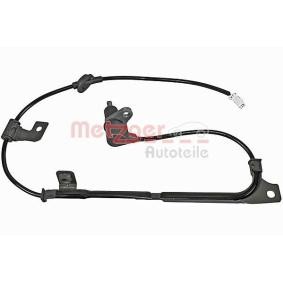 METZGER Capteur ABS 09001416