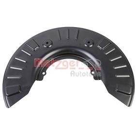 METZGER Ankerblech Vorderachse links, Vorderachse rechts 6115439