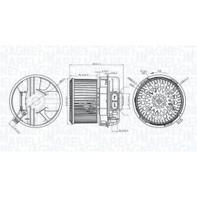 Spletna trgovina z MAGNETI MARELLI Elektricni motor, ventilator notranjega prostora 069412272010