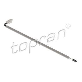 TOPRAN Cable de accionamiento, desbloqueo de puerta 503 646