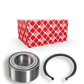 FEBI BILSTEIN Radlagersatz Vorderachse links, Vorderachse rechts, mit Sicherungsring, 84 mm, Schrägkugellager 172778