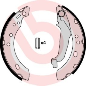 BREMBO Bremsesko sett S 56 507