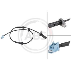 A.B.S. ABS-Sensor aktiver Sensor, 750mm, 835mm, 45mm, Blau 31948