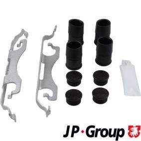 JP GROUP Kit de accesorios, pastillas de frenos 1564003110