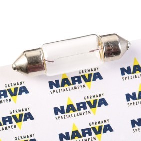 NARVA Gloeilamp, kentekenplaatverlichting 12V 5W, C5W T10,5x38, SV8.5 171253000