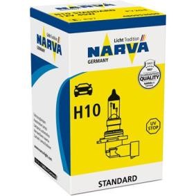 NARVA Fog light bulb H10, 42W, 12V 480953000