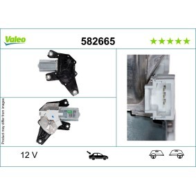 VALEO Vindusviskermotor 12V, bak 582665