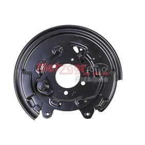 METZGER Disco portafreno 6117074