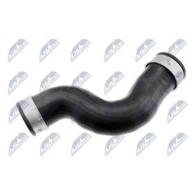 NTY Ladeluftslange gummi med tekstilforsterker GPP-VW-021