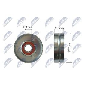 NTY Spannrolle, Keilrippenriemen RNK-VW-010